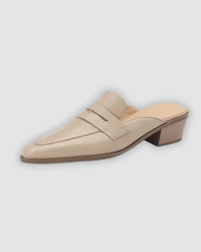 Mira - Ledersandalen mit Chunky-Heel