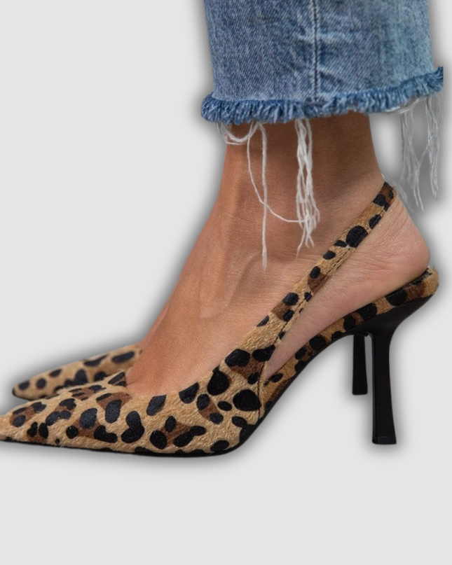 Walburga - Leopard Pumps
