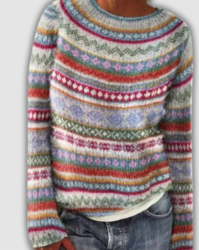 Salome - Stilvoller Retro-Pullover