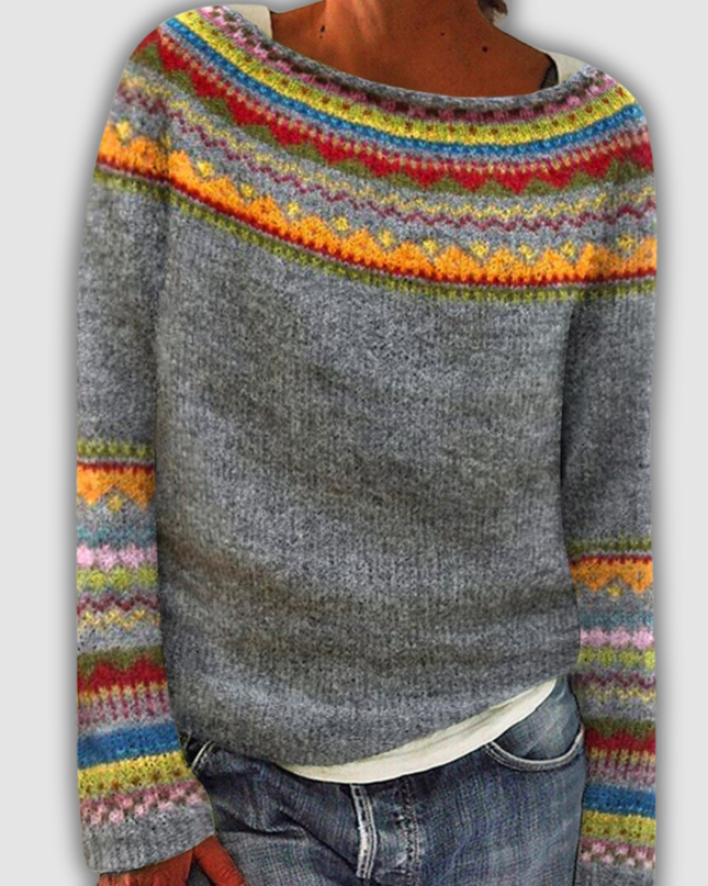 Leevke - Gemütlicher Retro Pullover