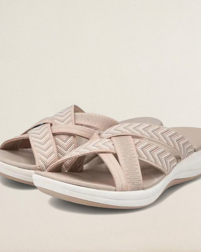 Gudrun – Orthopädische Riemchensandalen mit Softtritt