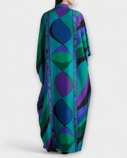 Isabella - Lebendiger Psychedelischer Kaftan