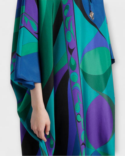 Isabella - Lebendiger Psychedelischer Kaftan
