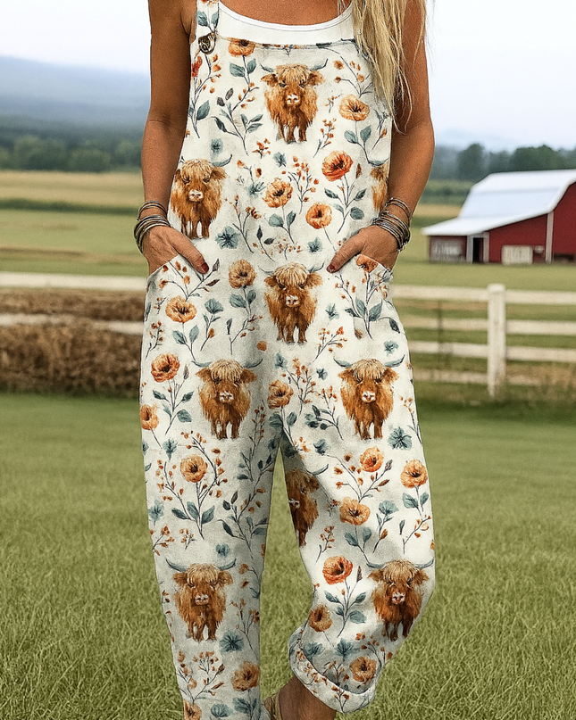 Eliza - Künstlerischer Overall-Jumpsuit