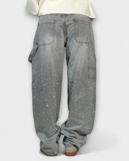 Fable - Shine Denim Jeans im Balloon Carpenter Stil
