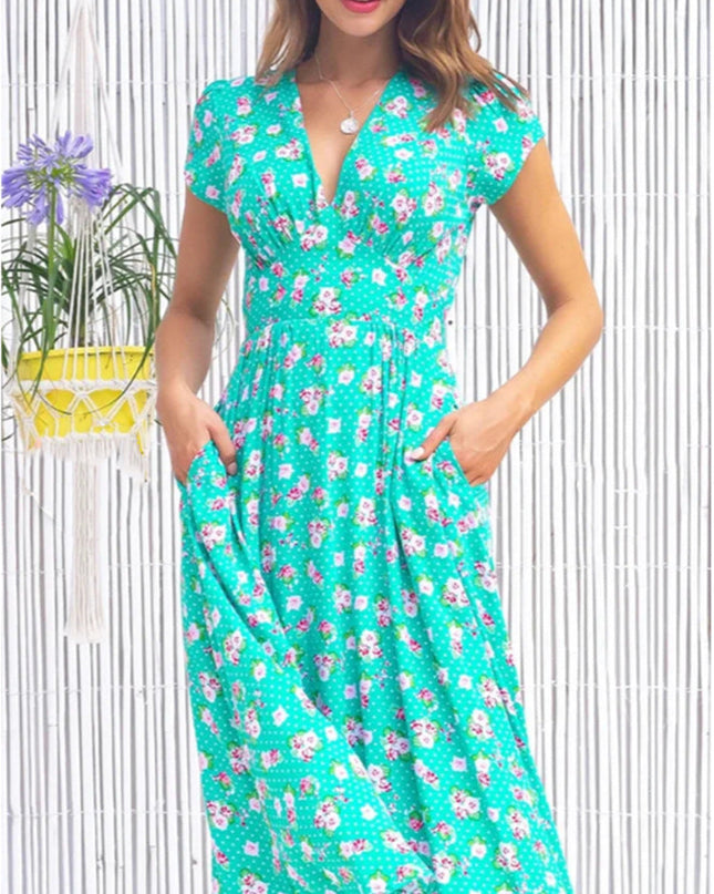 Celeste - Midikleid mit Knopfleiste