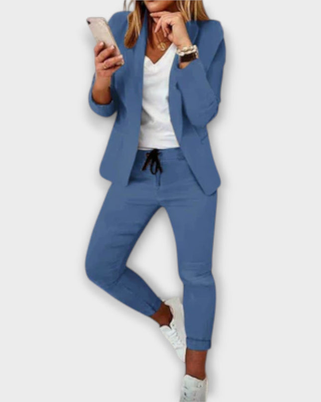 Annalena – Elegantes und bequemes Blazer-Set