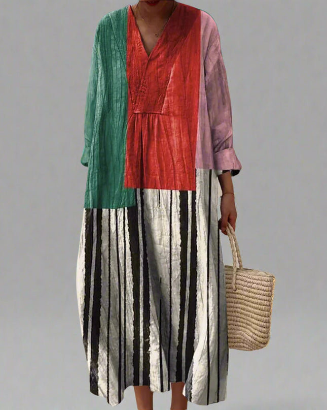 Fenja - Boho Maxikleid