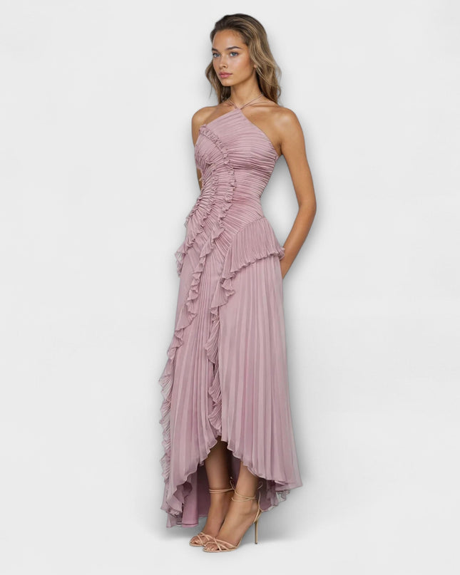 Wiltrud - Elegantes ärmelloses langes Kleid
