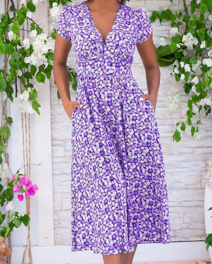 Celeste - Midikleid mit Knopfleiste