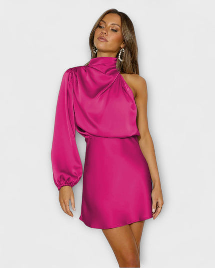 Karola - Mini-Kleid mit Drapierung