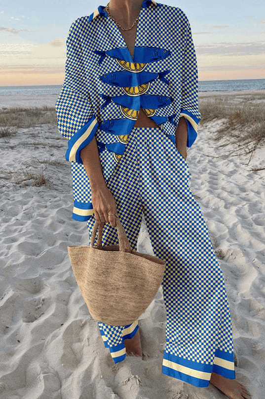 Christa - Leinen Set