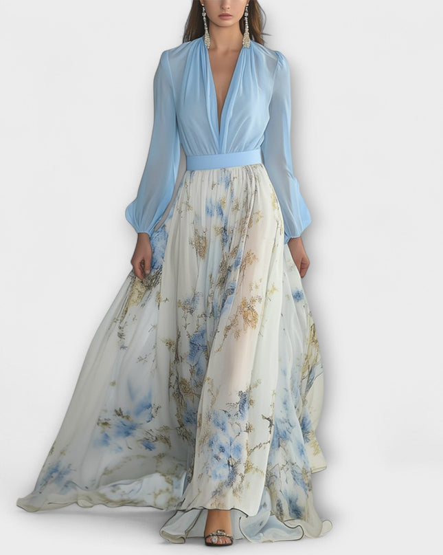 Doris-Marie - Blumen-Maxikleid