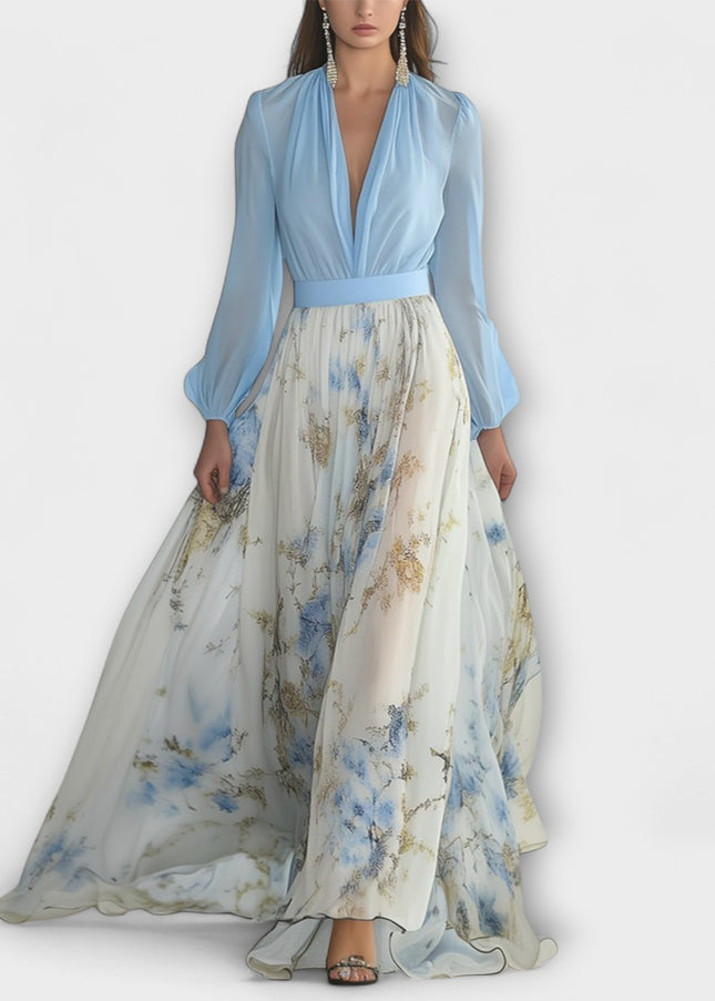 Doris-Marie - Blumen-Maxikleid