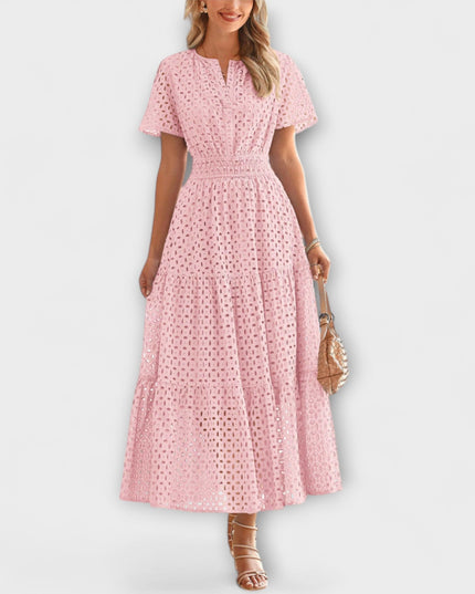 Carolin - Elegantes Spitzen-Sommerkleid