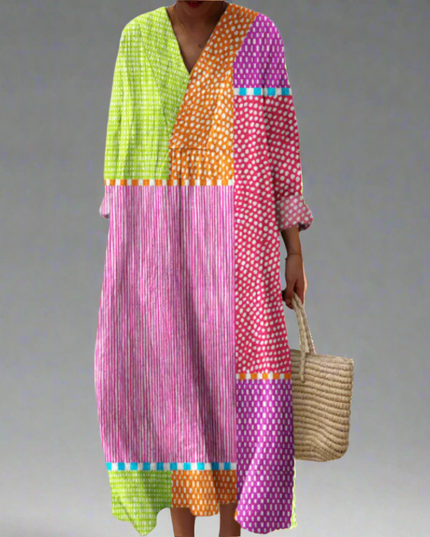 Mechthild - Boho Maxikleid