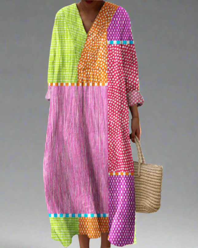 Mechthild - Boho Maxikleid