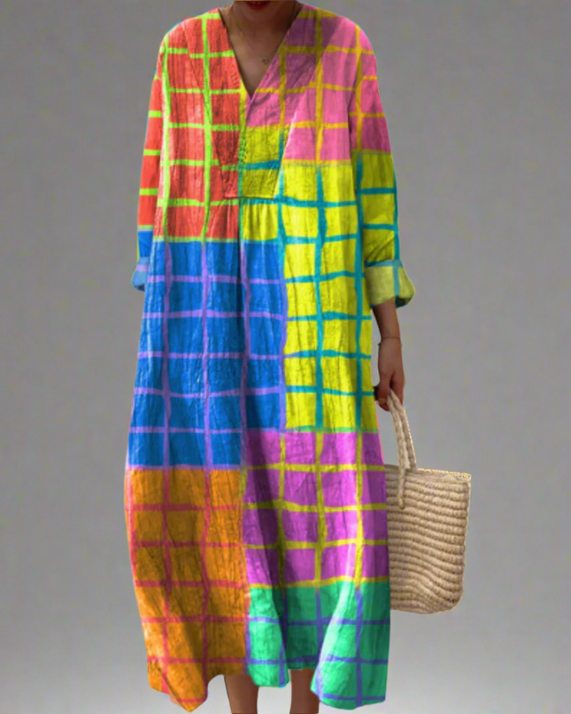 Annalena - Boho Maxikleid