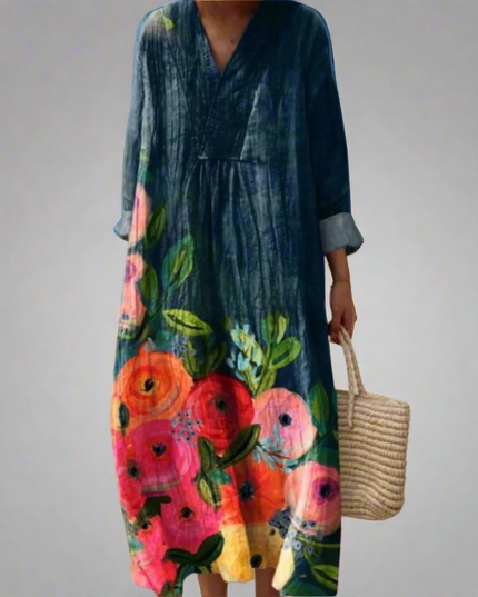 Johanne - Boho Maxikleid