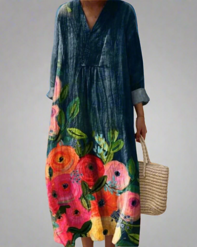 Johanne - Boho Maxikleid