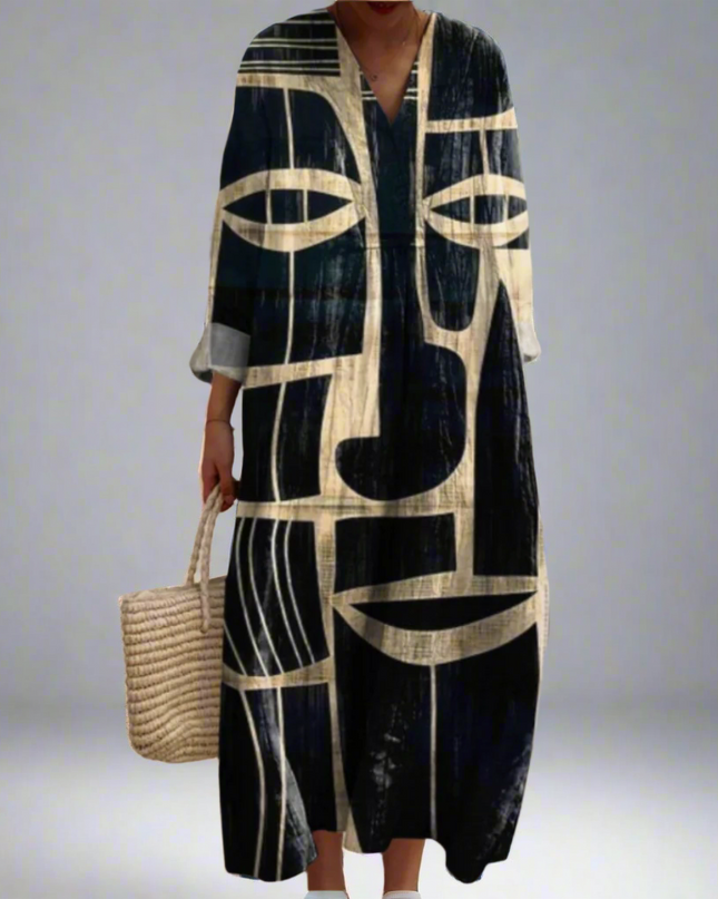 Sybille - Boho Maxikleid