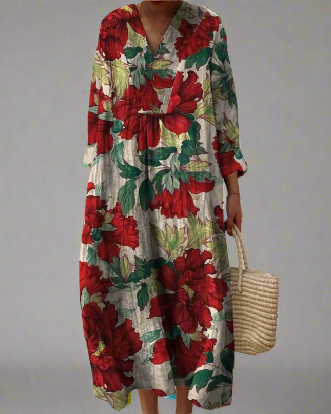 Luisa - Boho Maxikleid