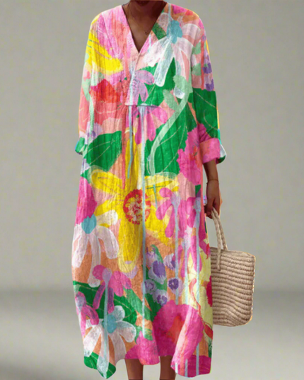 Dorothea - Boho Maxikleid