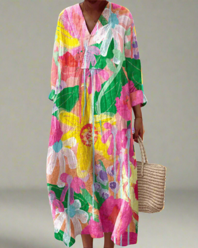 Dorothea - Boho Maxikleid
