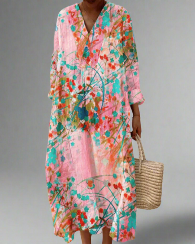 Nadine - Boho Maxikleid