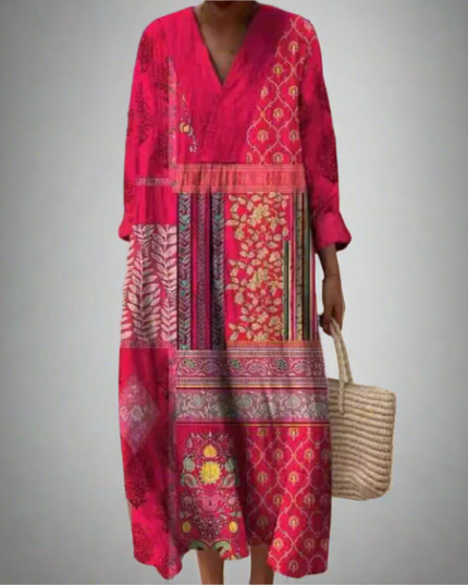 Philomena - Boho Maxikleid