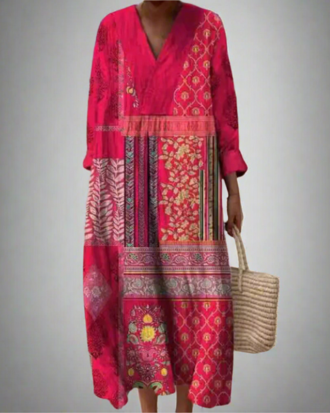 Philomena - Boho Maxikleid