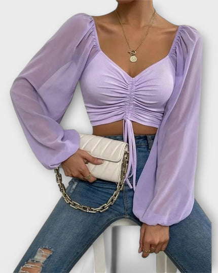 Jacqueline - Vielseitige Abendbluse