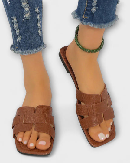 Diva - Flache Sandalen für Frauen