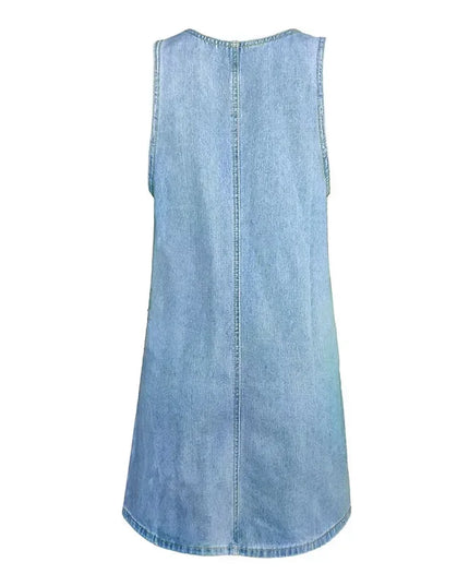 Hannelind - Praktisches Jeans-Sommerkleid