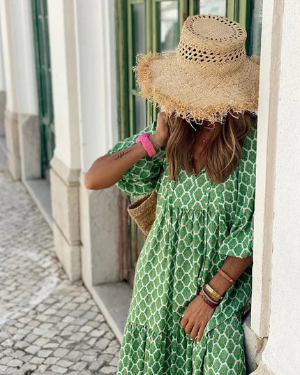 Finja – Boho Maxikleid
