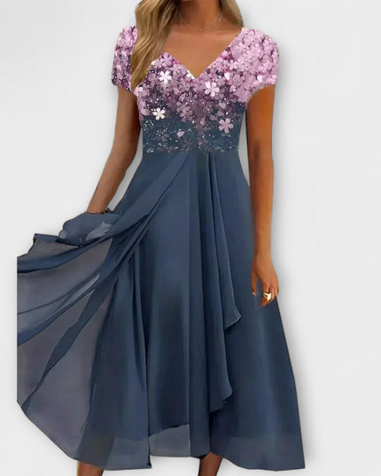 Aurelia - Damen Chiffon Partykleid