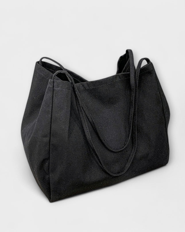 Ilse - Hochwertige große Canvas-Shopper-Tasche