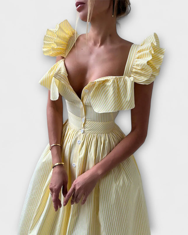 Edeltraud - Rüschenshirt Kleid