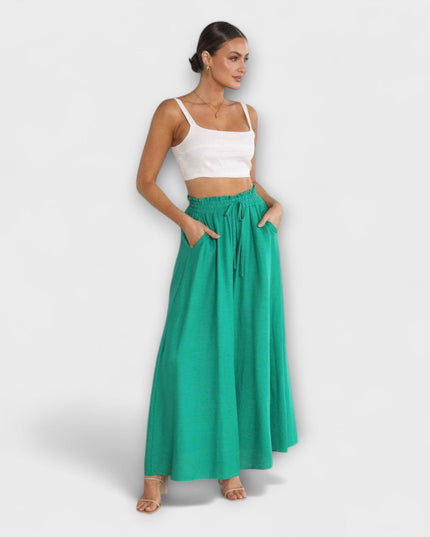 Idalie - Bequeme Bundfaltenhose
