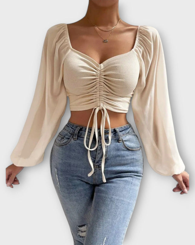 Jacqueline - Vielseitige Abendbluse