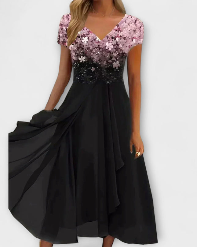 Aurelia - Damen Chiffon Partykleid