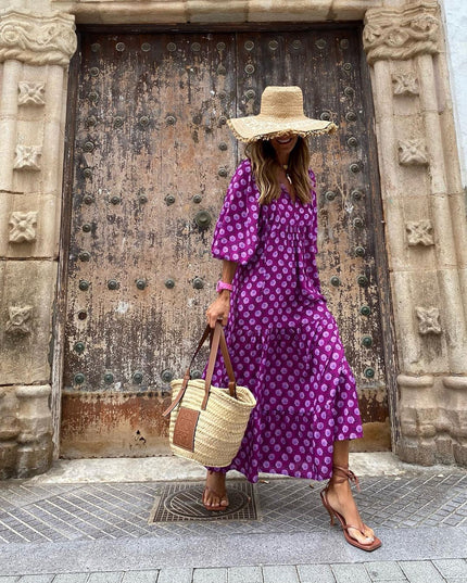 Finja – Boho Maxikleid