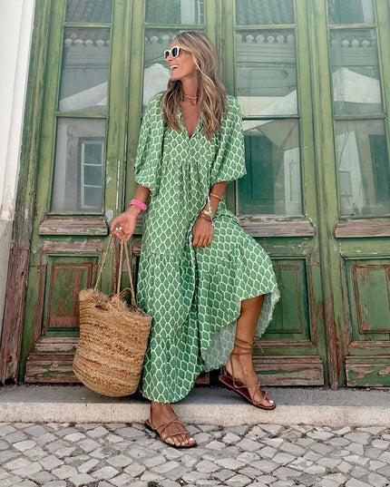Finja – Boho Maxikleid