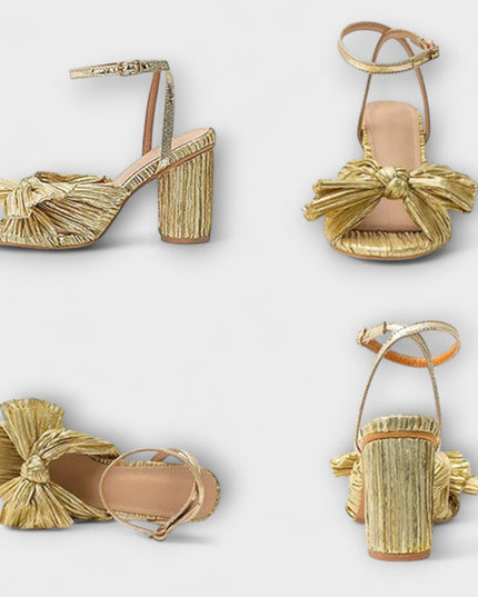 Fee - Sandalen mit dicker Schleife