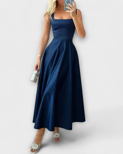 Selina – Elegantes Midi-Kleid