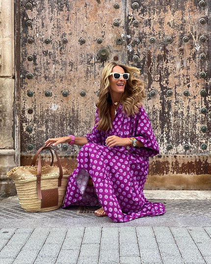 Finja – Boho Maxikleid