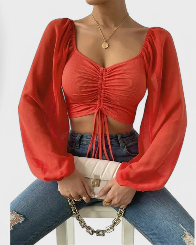 Jacqueline - Vielseitige Abendbluse