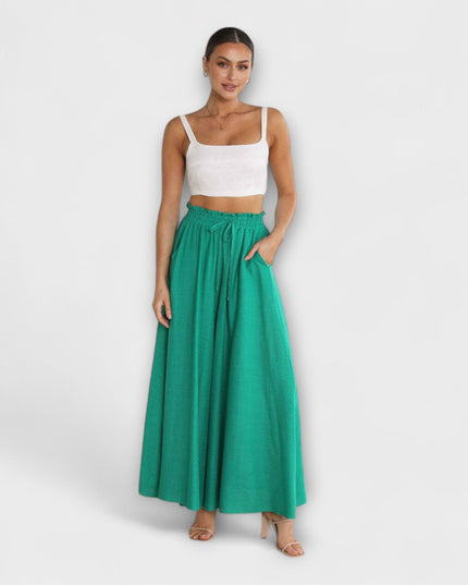 Idalie - Bequeme Bundfaltenhose
