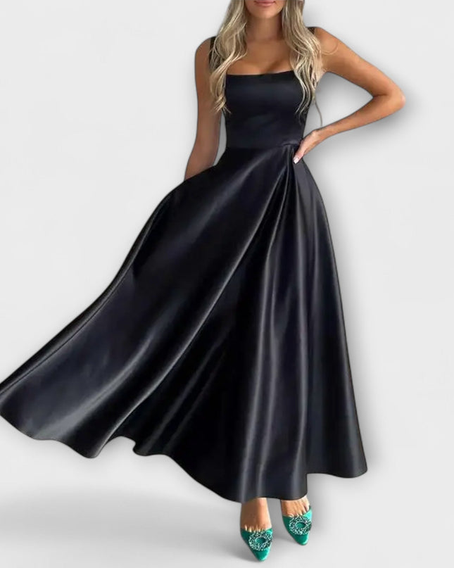 Selina – Elegantes Midi-Kleid