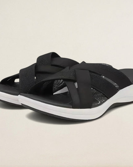 Gudrun – Orthopädische Riemchensandalen mit Softtritt